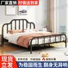 米鸿 铁艺床双人床1.5米家用铁架床单人床1.2米欧式铁床出租房简约现代