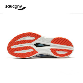 Saucony索康尼全速2代跑鞋女竞速训练碳板跑鞋减震透气夏季运动鞋女SLAY2 白兰7 38