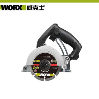 威克士（WORX）手提切割机瓷砖石材地砖开槽机无齿锯电动工具 WU073 （1600W石材套餐）