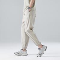 GXG 24夏季时尚抽绳男款运动风束脚休闲长裤
