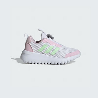 阿迪达斯（adidas）童鞋24春夏男女童BOA旋钮运动鞋 ID3375粉 13K/31.5码/190mm 