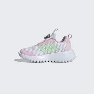 阿迪达斯（adidas）童鞋24春夏男女童BOA旋钮运动鞋 ID3375粉 13K/31.5码/190mm 