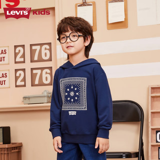 LEVI'S儿童童装卫衣LV2332247GS-005 深靛蓝 110/52
