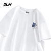 GLM 纯棉短袖T恤男夏季潮流百搭半袖学生简约潮流衣服
