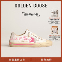                                                                                 Golden Goose【设计师创作款】Golden Goose女鞋V-Star 星星运动休闲脏脏鞋 粉色 38码240mm