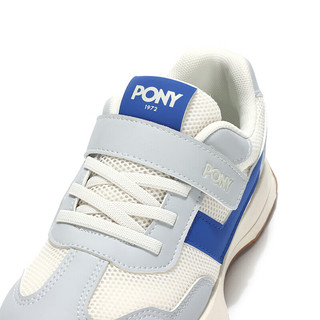PONY青少年舒适缓震休闲运动鞋板鞋 灰色 30码（脚长190mm） 