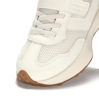 PONY青少年舒适缓震休闲运动鞋板鞋 白色 39码（脚长245mm） 