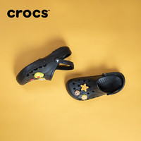 crocs 卡骆驰 洞洞鞋贝雅男鞋女鞋轻便耐磨一脚蹬拖鞋休闲鞋|10126 黑色-001 43(270mm)