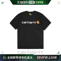 carhartt 韩国直邮Carhartt T恤 [Carhartt] 心形 短袖T恤 K195 大商标 黑