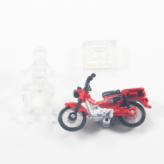 TOMY多美卡合金小汽车模型玩具红白盒106号本田幼兽摩托车188803