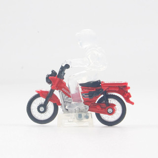 TOMY多美卡合金小汽车模型玩具红白盒106号本田幼兽摩托车188803