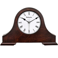 威灵顿 座钟   欧式座钟客厅大号实木台钟创意钟表复古摆件中式时钟 T10408L-罗马座钟