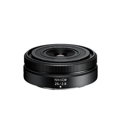 Nikon 尼康 Z 26mm f/2.8微單鏡頭 標準定焦鏡頭（黑色）