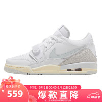 耐克（NIKE） 男女鞋AJ312低帮百搭耐磨运动休闲鞋 HJ3483-101 白色 38码 