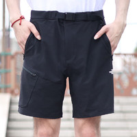 北面 短裤男士2024年春夏五月新款运动户外湿