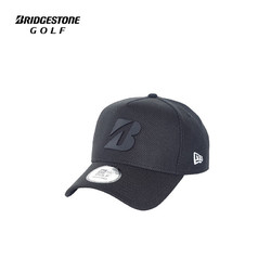 BRIDGESTONE 普利司通 NEW ERA 高尔夫联名帽子高尔夫太阳帽棒球帽2024新 黑色