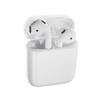 Apple 苹果 AirPods二代蓝牙耳机配闪电充电盒版7N2半入耳式学生