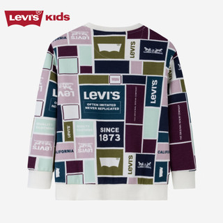 LEVI'S儿童童装卫衣LV2332081GS-001 糖果白 110/56