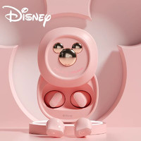 Disney 迪士尼 蓝牙耳机D68半入耳无线双耳跑步适用华为苹果vivo安卓oppo手机 粉色米奇