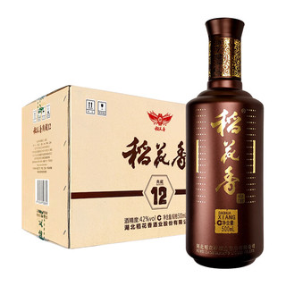 稻花香 典藏12系列 浓香型 白酒 42度 500ml  单瓶装