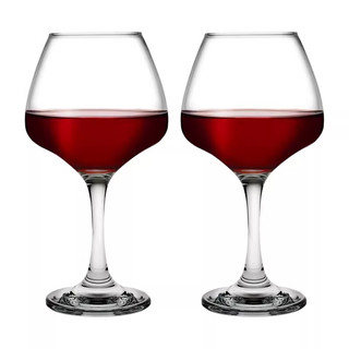 帕莎帕琦红酒杯葡萄酒杯玻璃高脚杯455毫升2只装440277