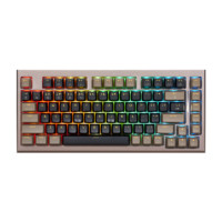 新品发售：Hyeku 黑峡谷 Z2 三模机械铝坨坨键盘套件 82键 陌野狂花