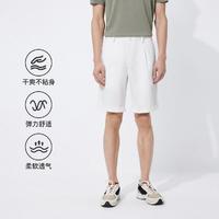 劲霸男装 商务休闲24年夏季新款96.6%棉混纺休闲短裤男