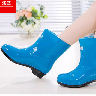 回力女士雨鞋成人中筒雨靴防水鞋胶鞋套鞋水靴HXL5Z3