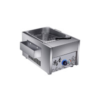 XINDIZHU 关东煮机器商用新款电热麻辣烫串串香专用设备煮面炉电炸炉 单缸炸炉