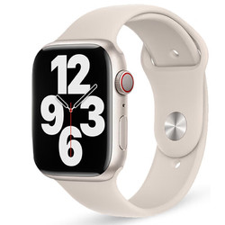 新水星 苹果手表 Apple Watch Series 8 防水硅胶表带创意硅胶多色运动防水41mm Series 841mm