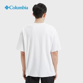 哥伦比亚 户外男子UPF50防晒防紫外舒适透气圆领短袖T恤