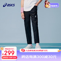 asics亚瑟士童装2024年夏季运动裤儿童假两件裤子 001黑色 150cm