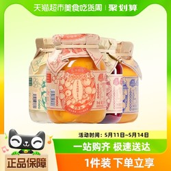应季物语 0添加果汁罐头枇杷黄桃荔枝杨梅390g