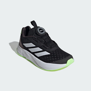 阿迪达斯（adidas）童鞋夏季男童运动鞋BOA款DURAMO网面透气小大童儿童鞋子IF5984黑 30.5码/12k/适合脚长18cm