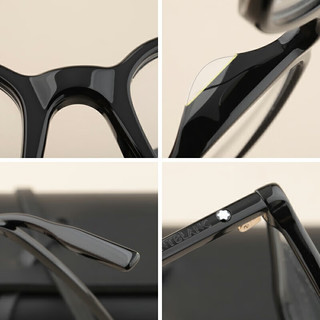 古驰女款玳瑁色板材镜框镜腿光学眼镜架GG1612OJ 002 54mm 玳瑁色