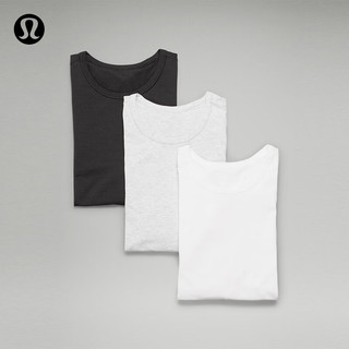 丨5 Year Basic 男士 T 恤 *3件装 LM3CS7S 黑色/白色/杂色浅灰