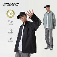 VOLCOM 钻石户外品牌UPF50+防晒衣2024夏季新款宽松防紫外线外套潮