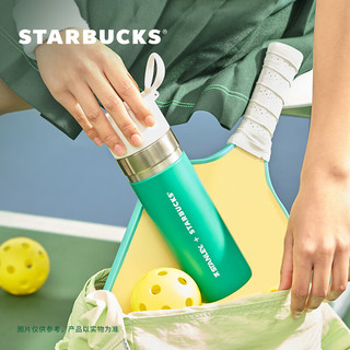 星巴克（Starbucks）活泼绿系列STANLEY保温杯473ml高颜值联名水杯男女