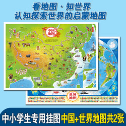 《中国地图+地图世界》