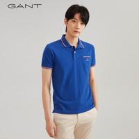 GANT 甘特 夏季男士美式休闲珠地网眼短袖Polo衫2052002