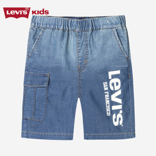LEVI'S儿童童装短裤LV2412121GS-003 河床蓝 110/50