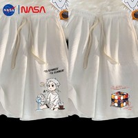 NASAOVER NASA联名正品夏季运动短裤子男韩版宽松潮ins五分裤外穿2024新款