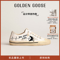                                                                                 Golden Goose【设计师创作款】Golden Goose 女鞋V-Star 星星运动休闲脏脏鞋 黑色 37码235mm