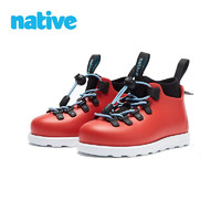 native 儿童马丁靴男童鞋冬季新品面包靴保暖舒适EVA时尚休闲女童鞋