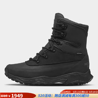 北面 男靴雪地靴 保暖防水轻便舒适耐磨 登山徒步短靴运动户外NF0A4OAJ TNF Black黑色 9-42