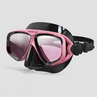 WATERTIME 蛙咚 成人潜水镜护鼻防呛水游泳训练浮潜面具自由潜装备护目镜