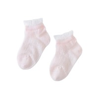 戴维贝拉 夏季女童短袜宝宝薄款袜子婴儿袜