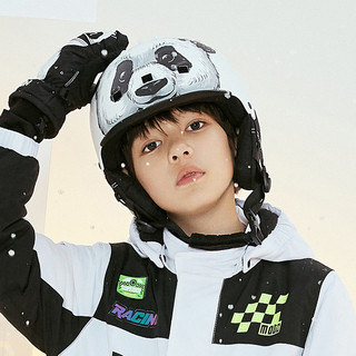 NANDN 南恩 滑雪头盔儿童轻质双单板头盔滑雪运动护具装备安全雪盔