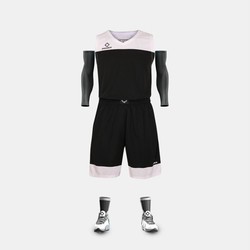 准者 夏季篮球服薄款运动套装宽松大码男女大学生团队球衣球裤运动队服
