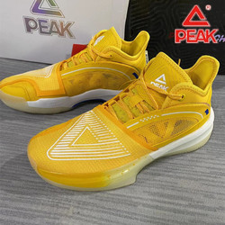 PEAK 匹克 态极大三角亮黄配色篮球鞋2024年新款配色专业透气减震战靴男